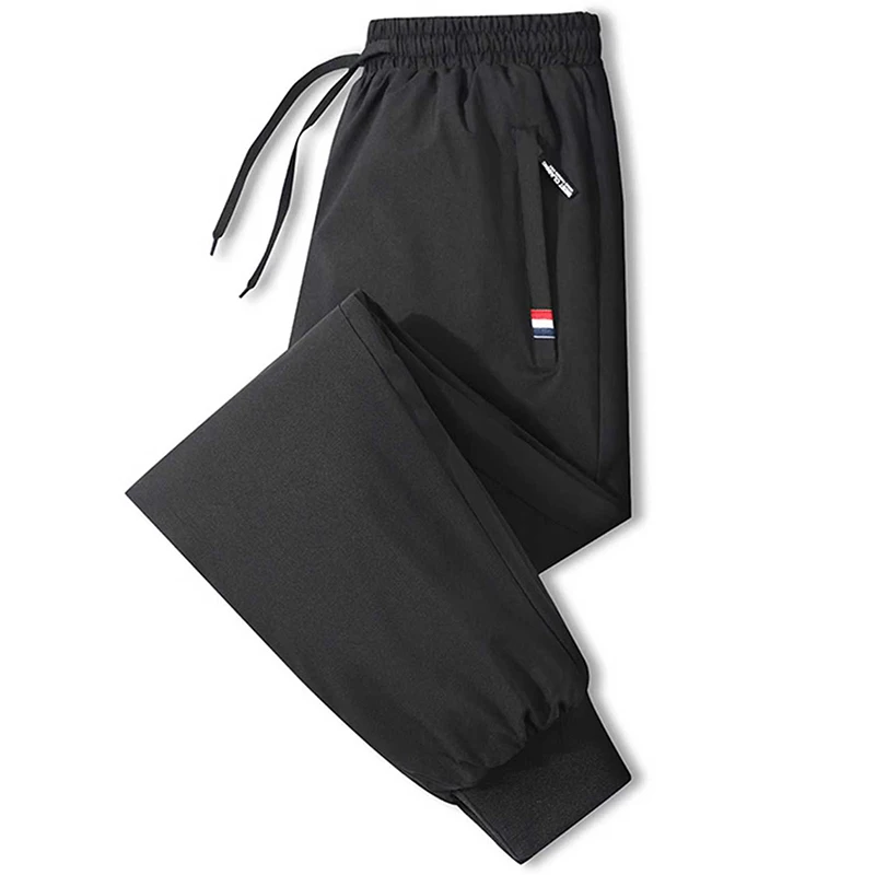 

Мужские разноцветные повседневные брюки-джоггеры с боковыми карманами на молнии для практичности и стиля, эластичный пояс с завязкой для поднятия тела, подходят для повседневных поездок/спорта и отдыха