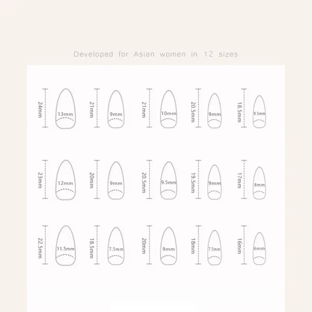 30pcs Long Almond Stiletto False Nails French Cat Eye Silver Wavy Fake Nails Purple Love Heart Detachable French Nail Tips DIY