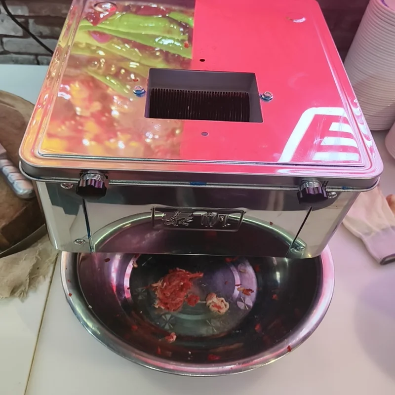 Desktop Meat Slicer for Restaurants Supermarkets Canteens Electric Automatic Meat Cutting Machine
