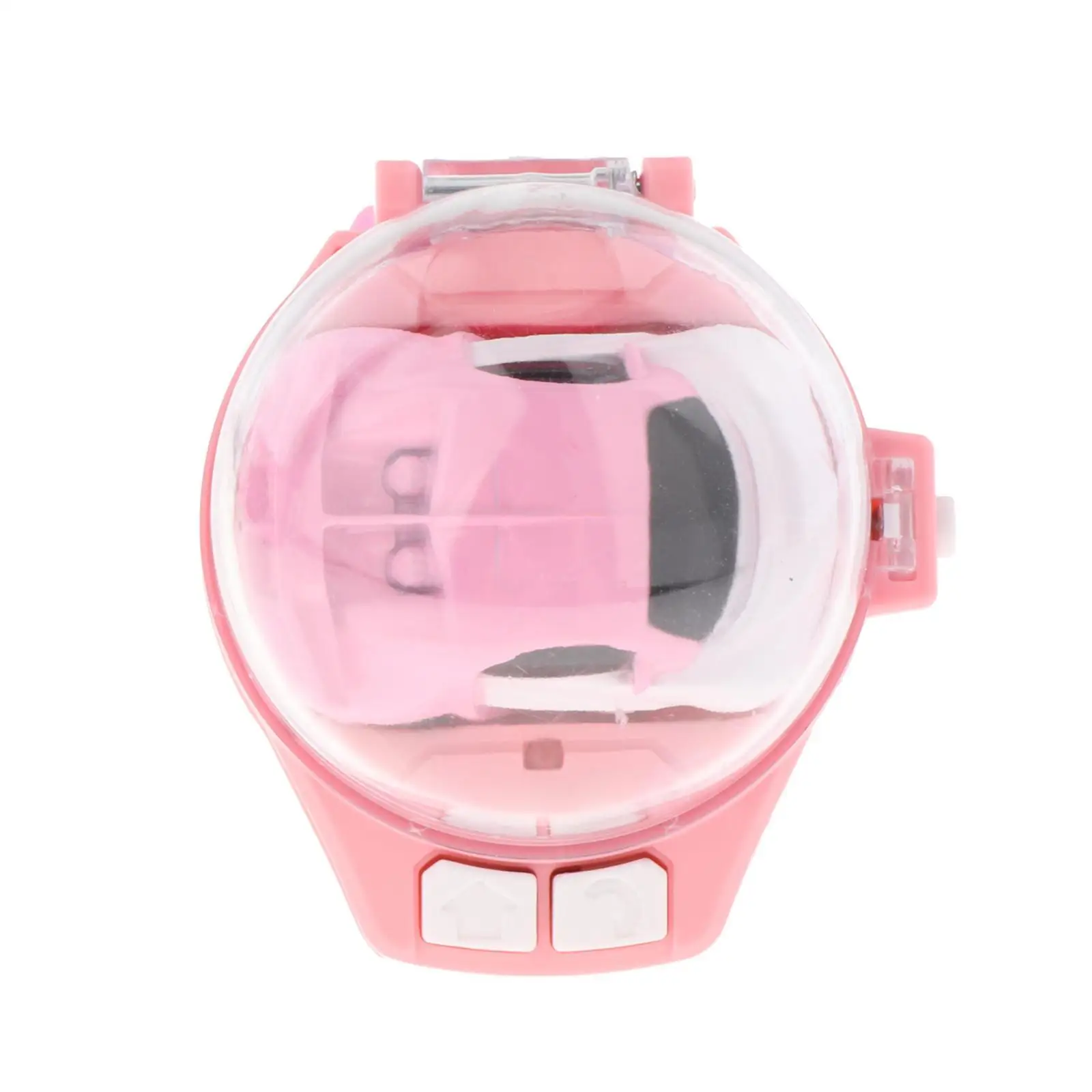 2.4G Cartoon RC Small Car Analog Watch USB Charging Infrared Sensing Cute Remote Controlled Truck Watch Toy for Xmas Gifts