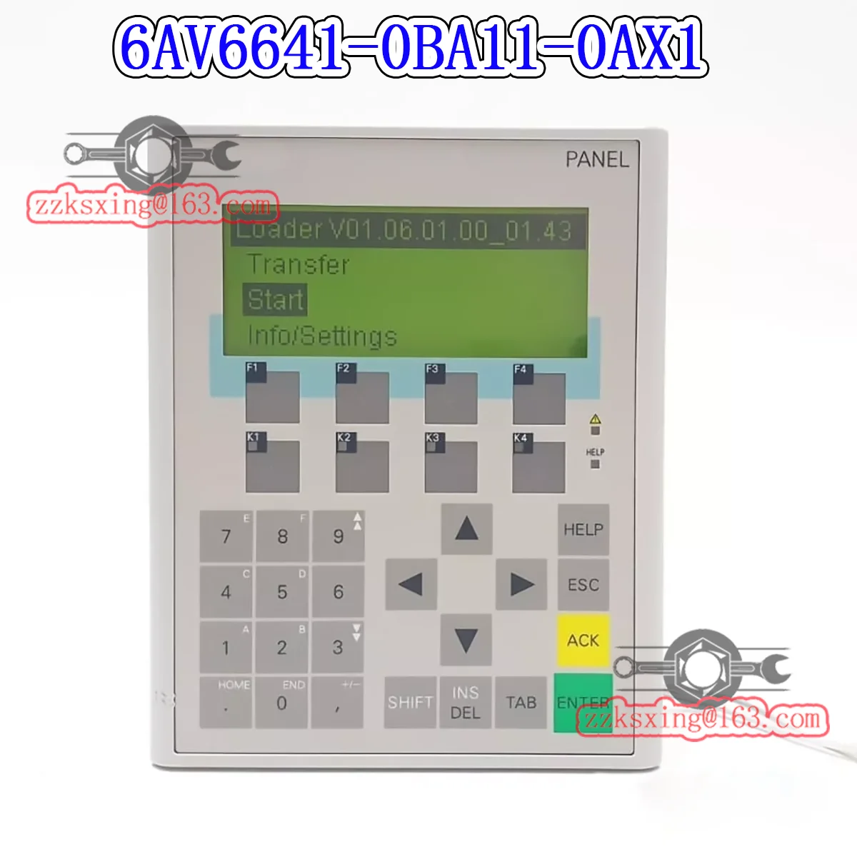 Brand New 6AV6641-0BA11-0AX1 Original Touch Screen Human-machine Interface In Box  Fast Delivery