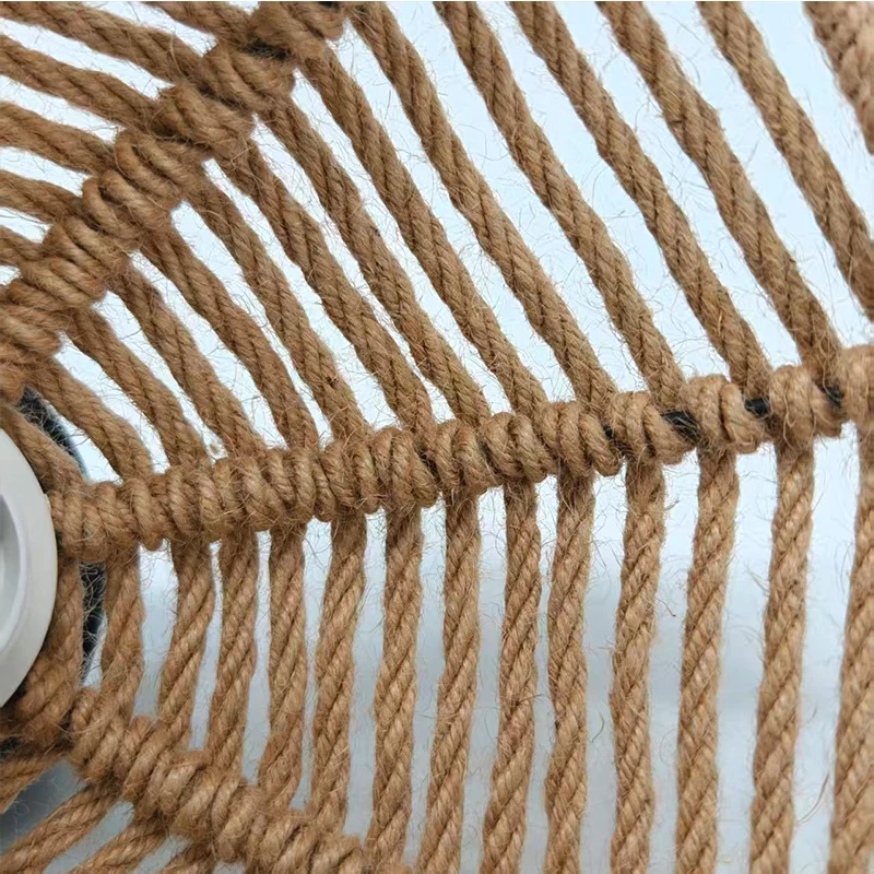 القنب حبل قلادة ضوء لدرج الممر غرفة نوم جدار ديكور الإبداعية مصباح السقف داخلي إضاءة المنزل الحديثة