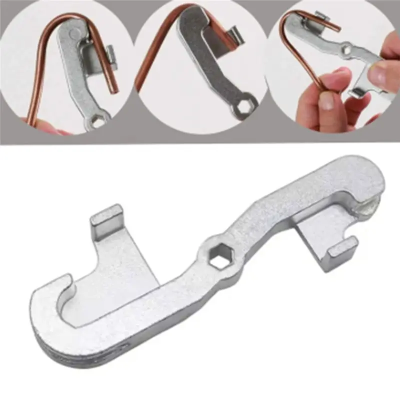 A34R Metal Car Brake Pipe Bender Hand Tool With Dual Bending Option Modes 5Mm Versatility