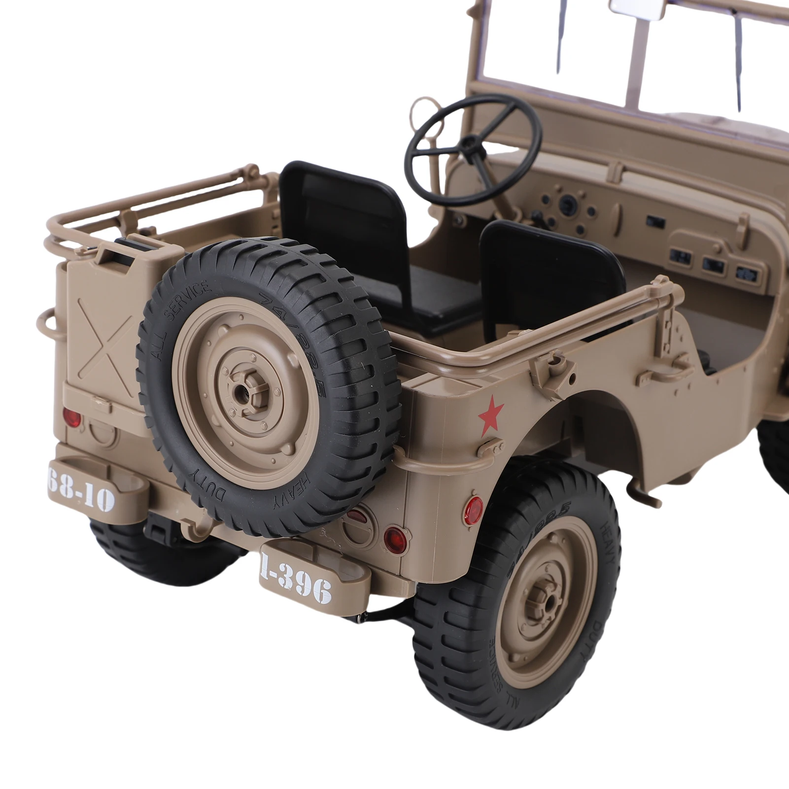 【Nowość】Zdalnie Sterowany Samochód dla Dzieci 2.4Ghz 4WD Terenowy Pojazd z Oświetleniem 1:10 Elektryczny Samochód Terenowy dla Dorosłych i Chłopców