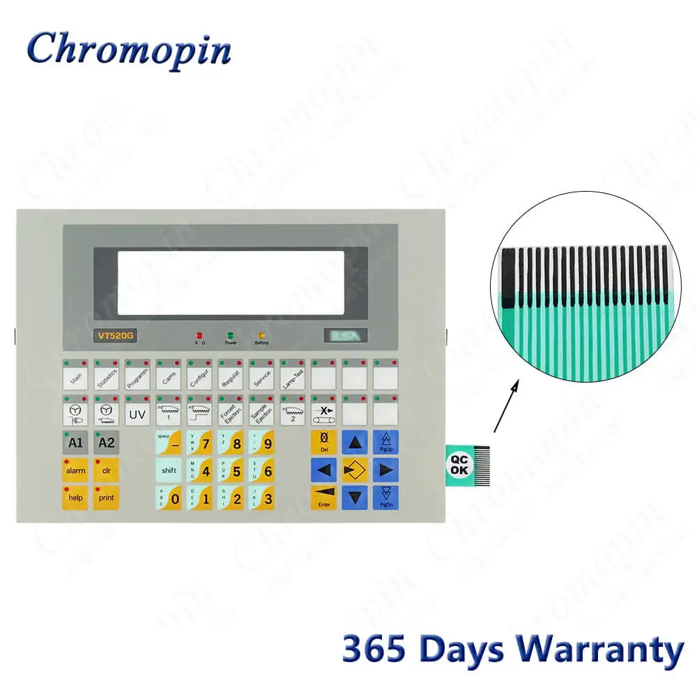VT520G VT520G000 Tastiera a membrana Interruttore tastiera per VT520G VT520G000 Tastiera a membrana