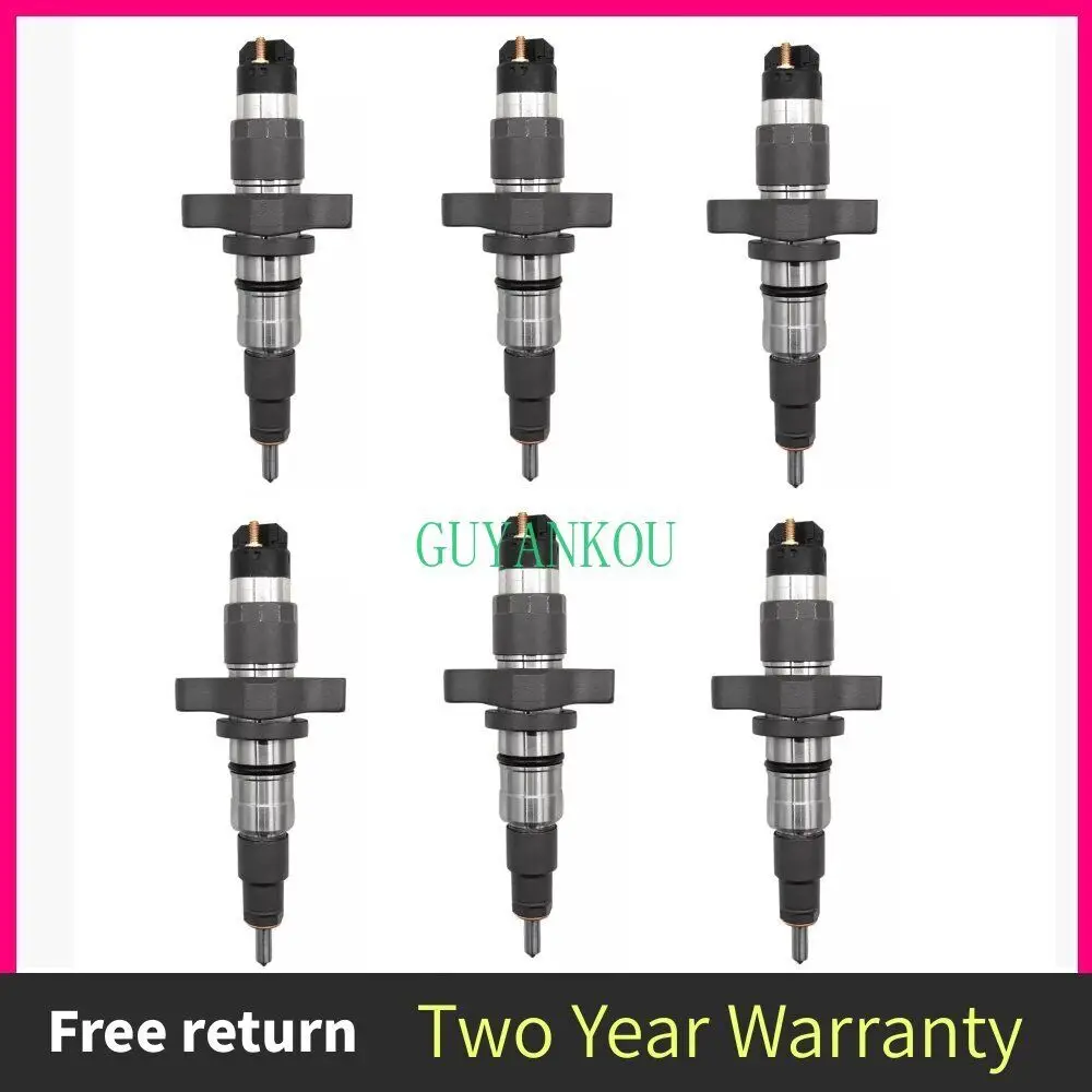 6pcs Diesel Fuel Injector for BOSCH 0445120273 0445120212 0445120007 0986435571