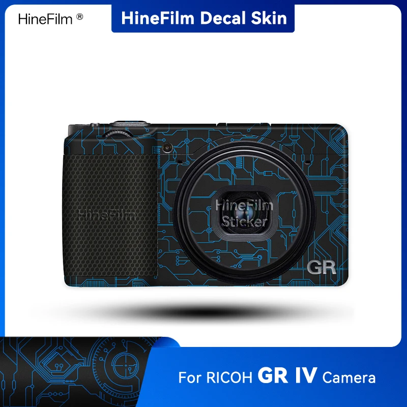 

Hinefilm Skin for Ricoh GRIV Skin GR4 Camera Sticker FOR Ricoh GR IV Camera Protective Cover Film GR 4 Wrap skin