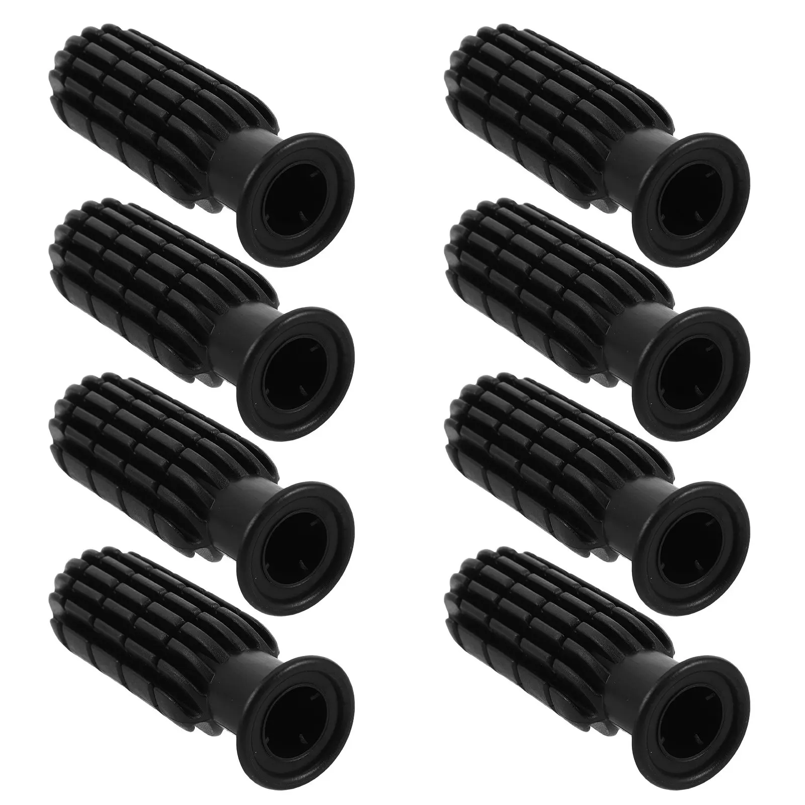 8Pcs Table Soccer Handles Replacement Foosball Grips 12.7mm Inner Diameter Plastic Foosball Table Rod End Caps