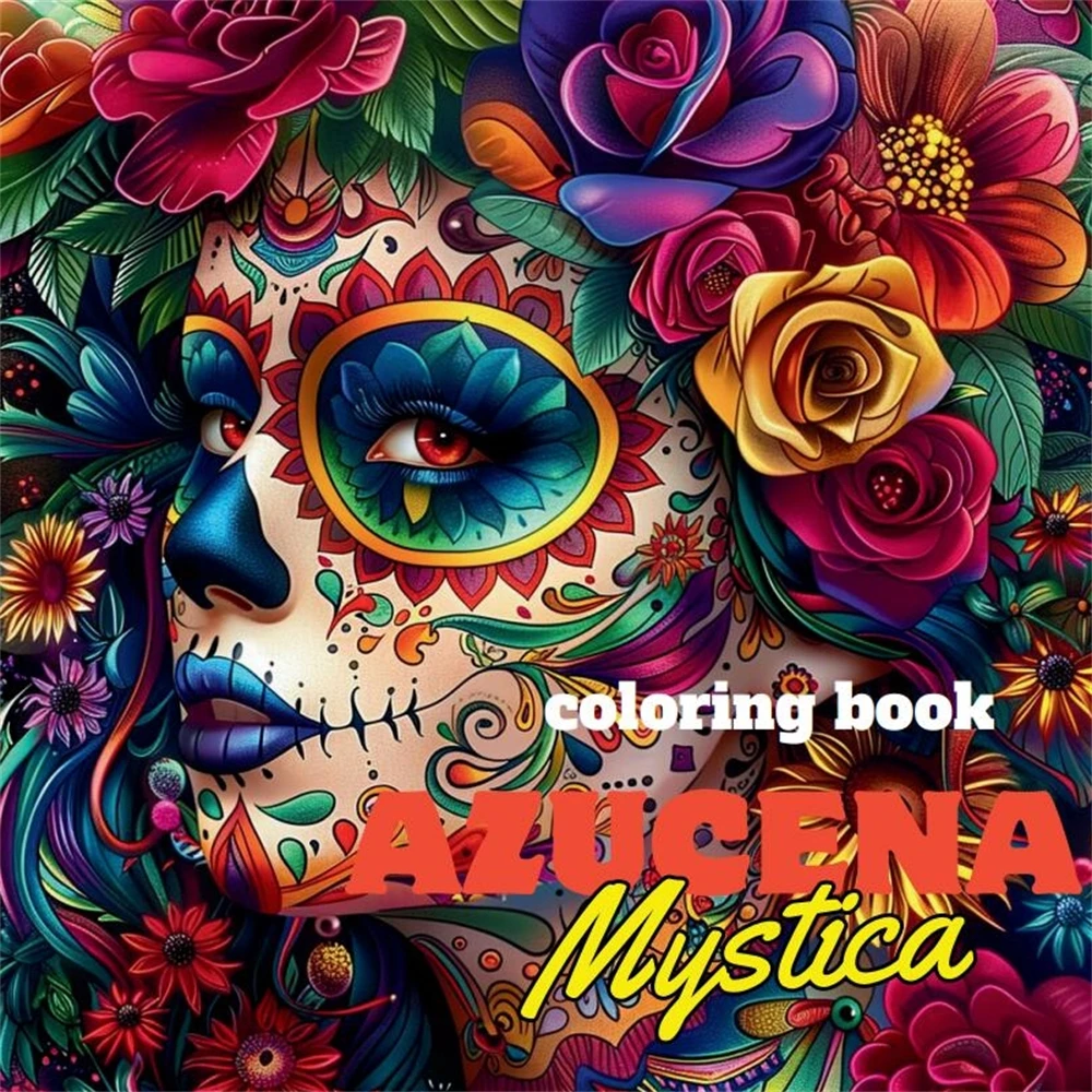 1pc Art Coloring Book Original Upgraded Paper 70g/sqm 22pcs Single Pages Coloring Books Gift For Holiday Birthday Party