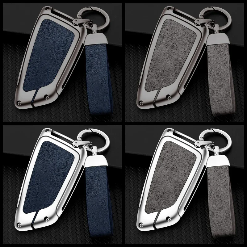 

Zinc Alloy Car Key Case Cover For Bmw X1 X2 X3 X4 X5 X6 1 2 3 5 Series 2016 2017 2018 2019 2020 Key Holder Shell Accessories