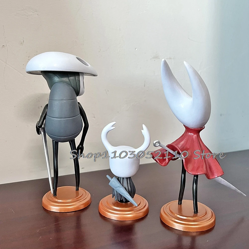 3 قطعة فارس الجوف Silksong الدبور نحلة عمل الشكل مضحك أنيمي لعبة شخصية جميلة التماثيل سطح المكتب نموذج اللعب هدية #6