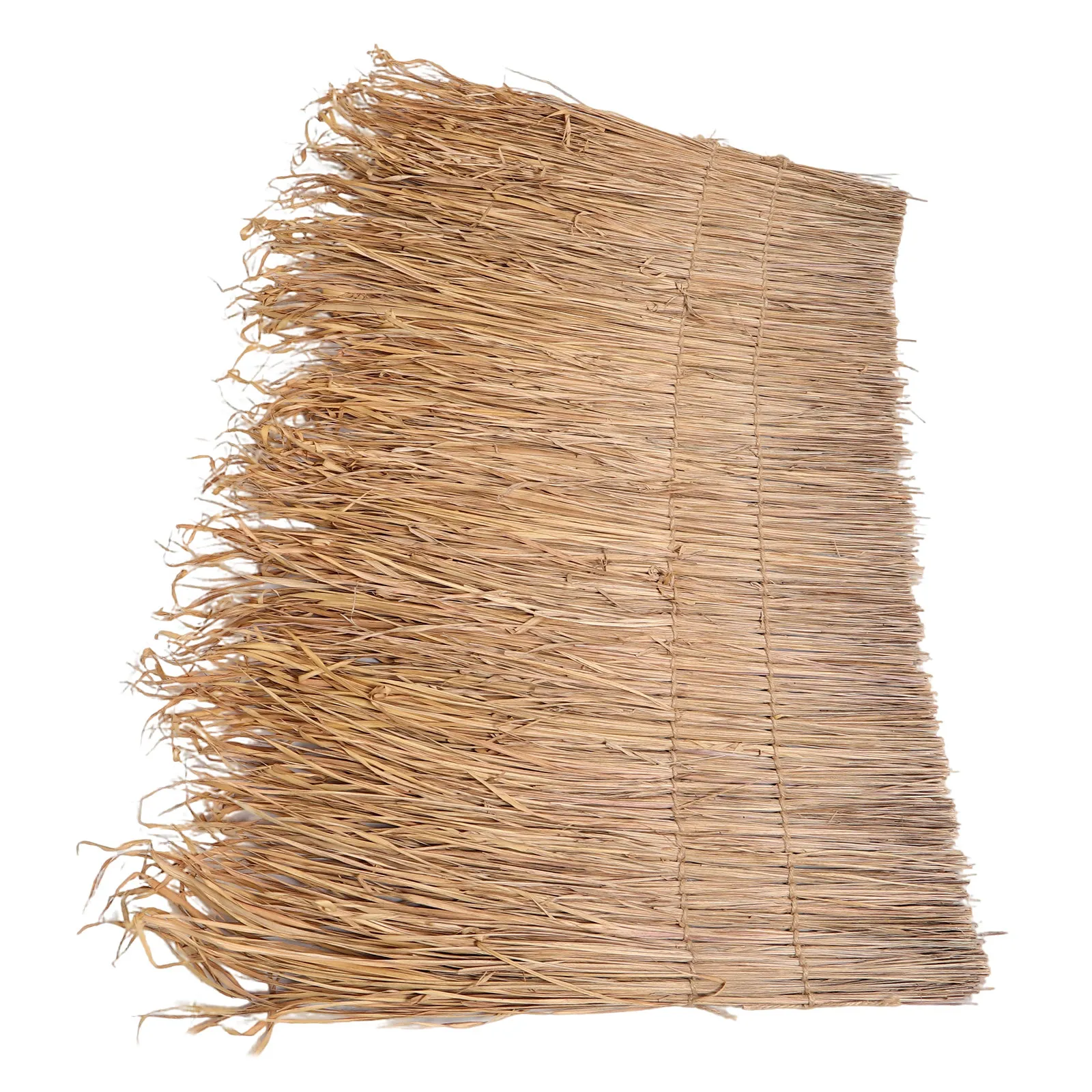 95CM Alapa Hut Grass Roof Thatch Roll Natural Thatch Roofing Straw Mats For Tiki Bar Outdoor Pavilion Texture Palapa Roofs Hut