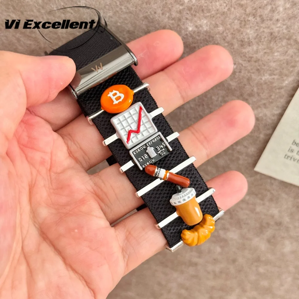 WHOOP Charm Enamel Pendant Colorful DIY Decoration Clip Fashion Smart Bracelet Accessory Personalized Jewelry