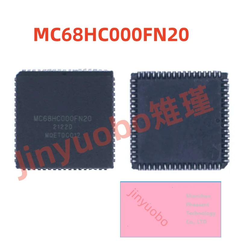(1 piece) MC68HC000FN16 MC68HC000FN20 microcontroller IC PLCC68 microprocessor