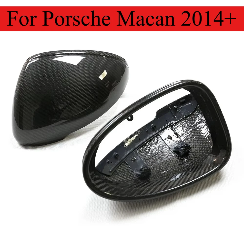 

Настоящие карбоновые колпачки для Porsche Macan S GTS Turbo Dry Carbon Mirror Cover Swap 2014+