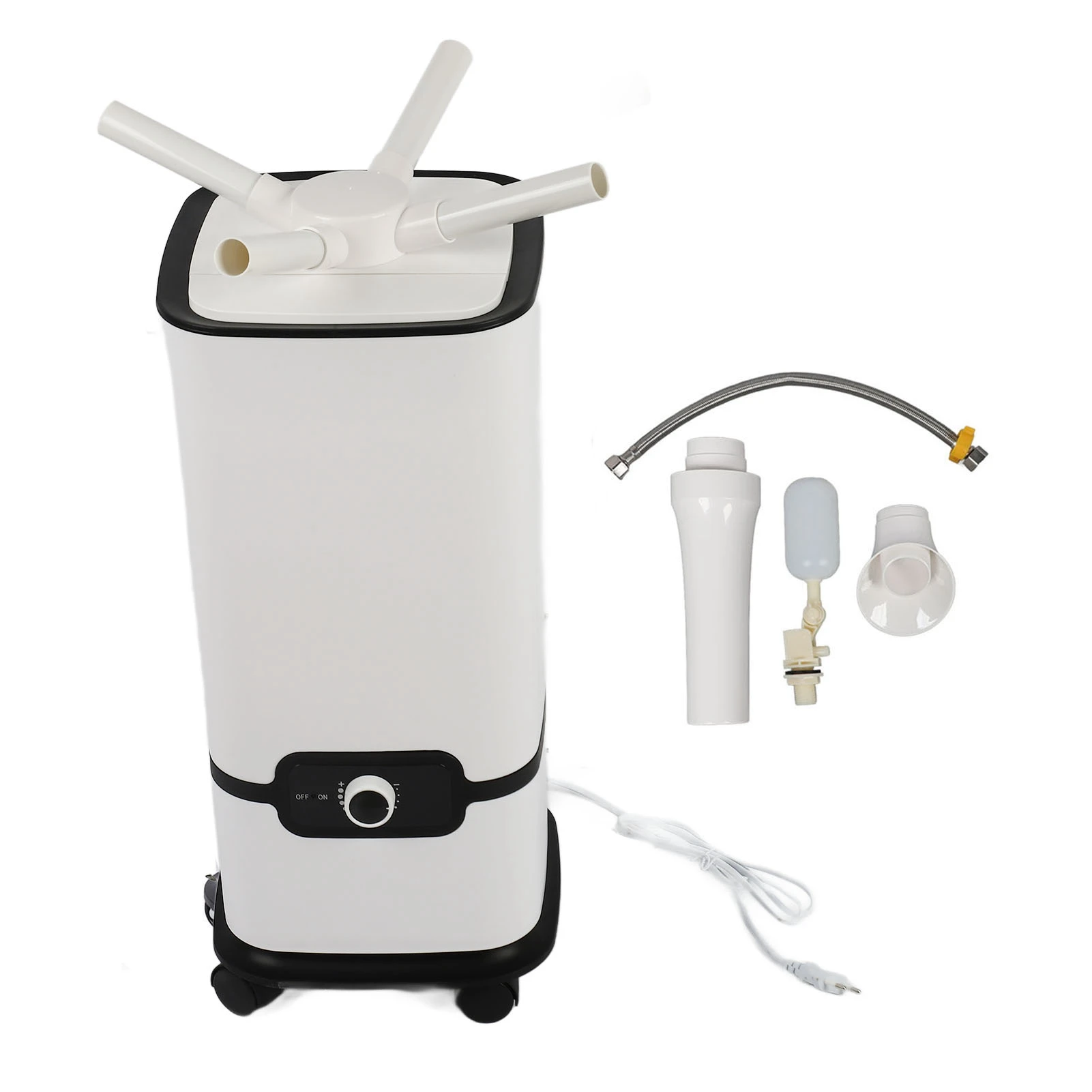 Umidificador de quarto grande 16l, interruptor inteligente, umidificador de casa inteira para uso doméstico e comercial, 100-240v