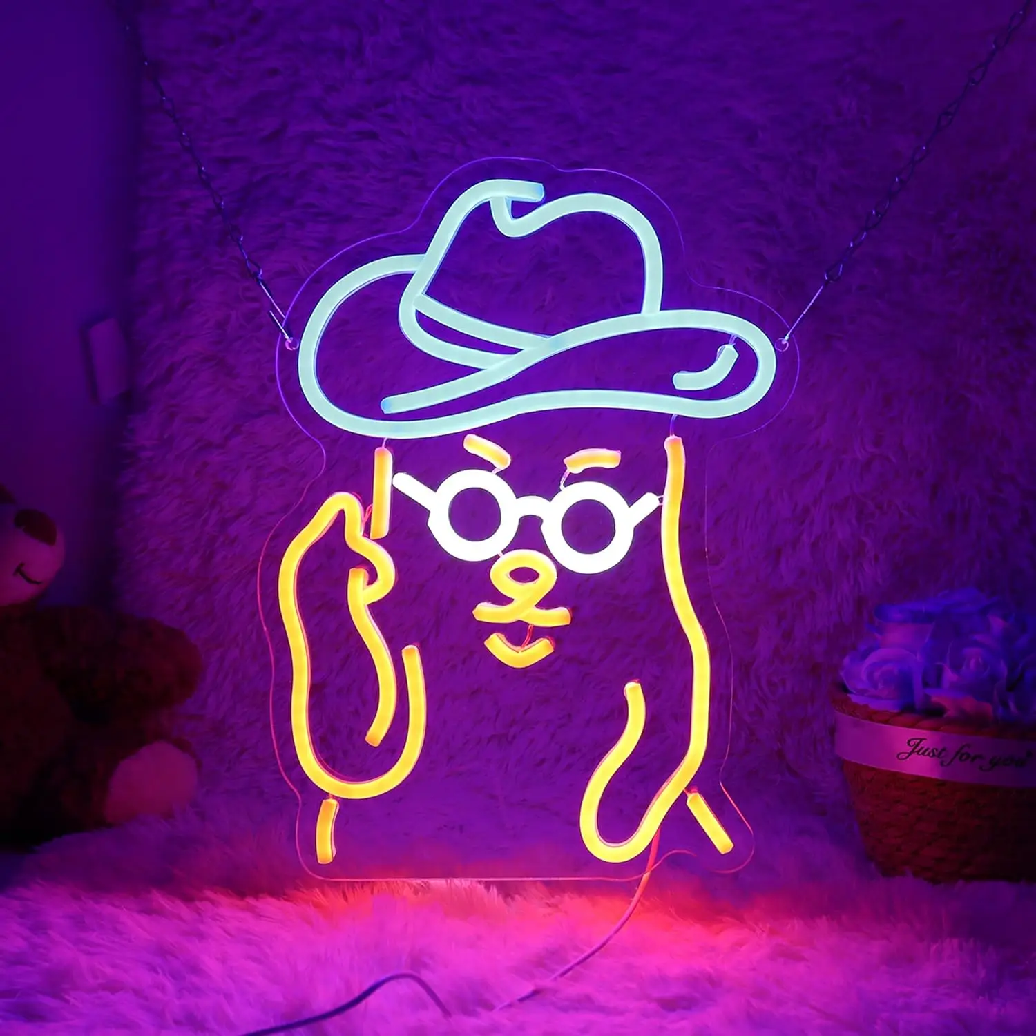 

Dancing Cat Neon Sign Dimmable Neon Lights for Bar Pub Bedroom Man Cave Music Concert Party Decor Aesthetics Draw Birthday Gifts