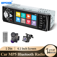 Car Radio 1din Audio Stereo Mp5 Mp3 Bluetooth Radio FM USB Autoradio 4.1 Inch Support Rear View Mirrolink Steering Wheel Control