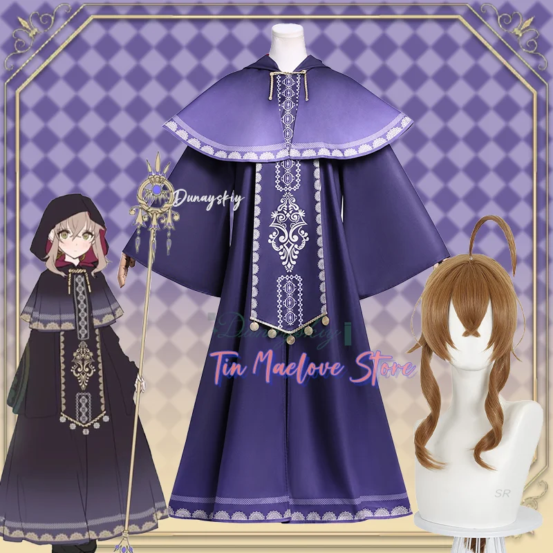 

Game Silent Witch Monika Cosplay Costume Uniform Halloween Party for Women Men Carnival Props For Woman