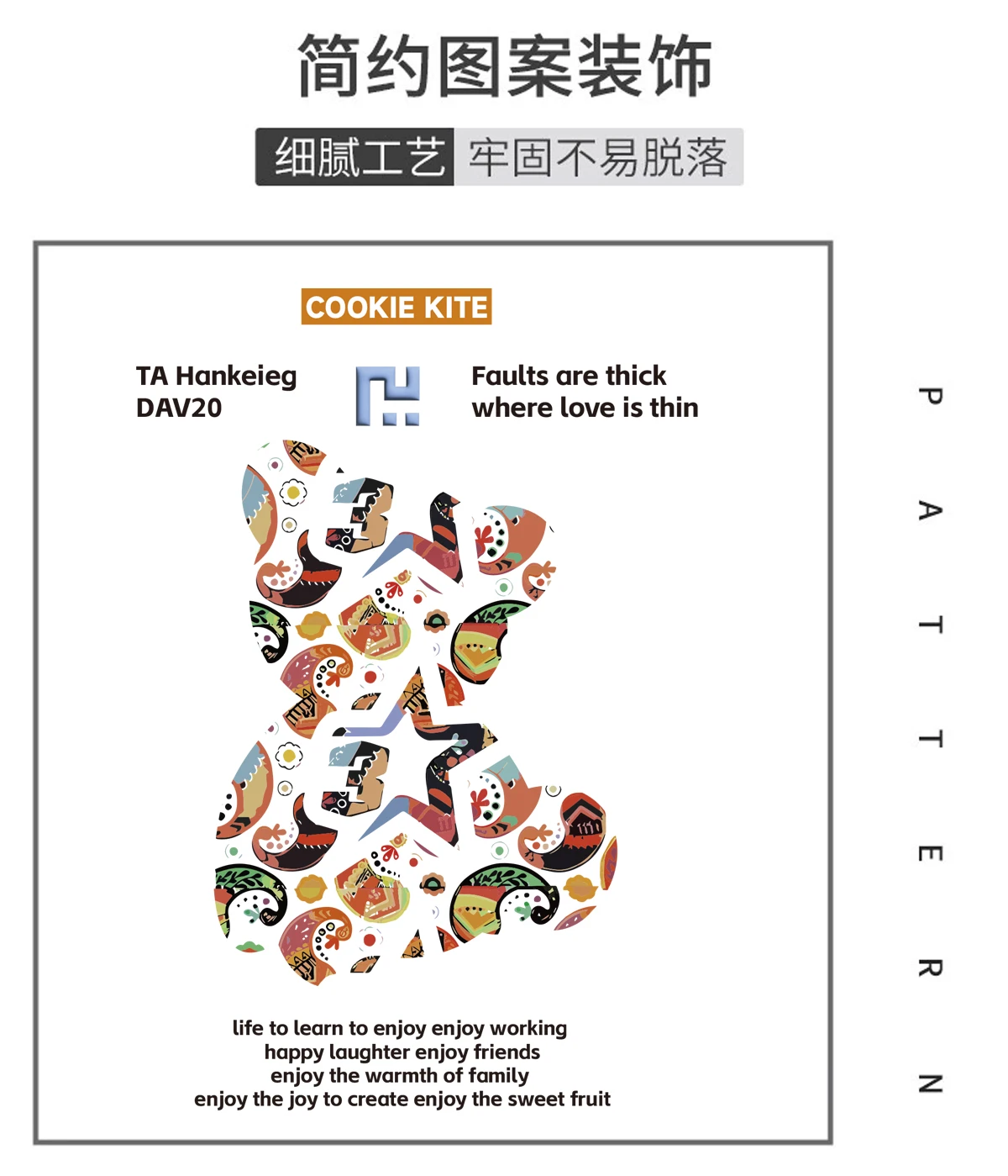 Summer Fashion Heavyweight Men's English Letter 100% Cotton Bear Print Round Neck High Quality Casual Fitness T-shirt