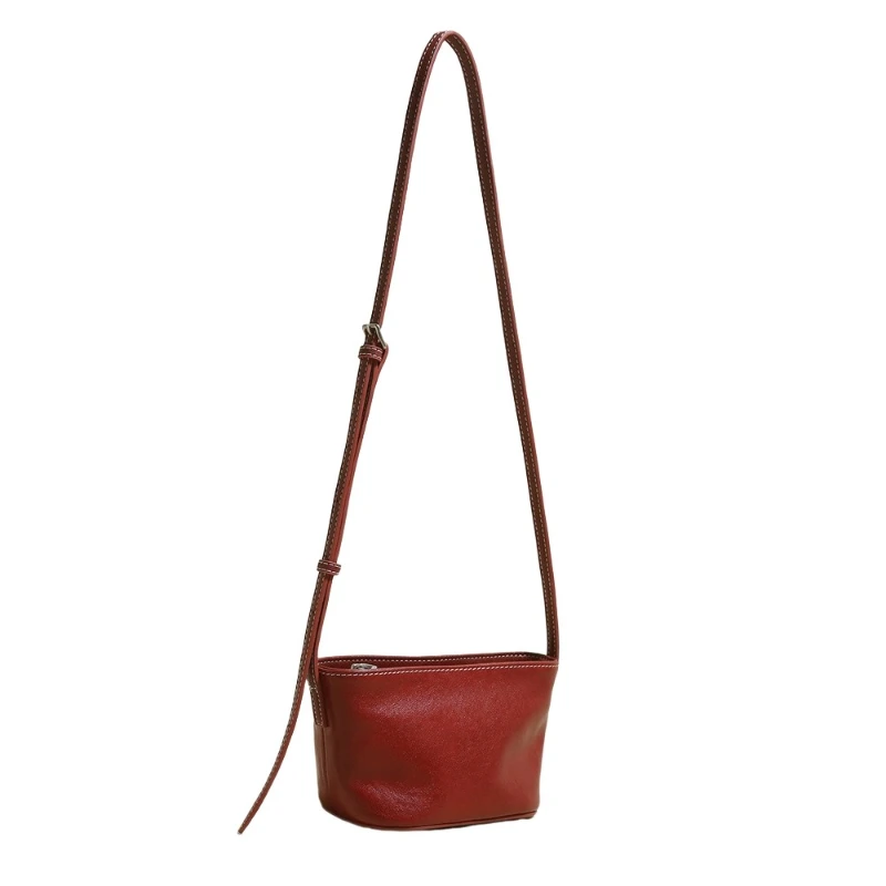 

Jonlily Women Genuine Leather Shoulder Bag Female Fashion Handbag Totes Small Casual Daybag Mini Purse Crossbody Bag -KG1918