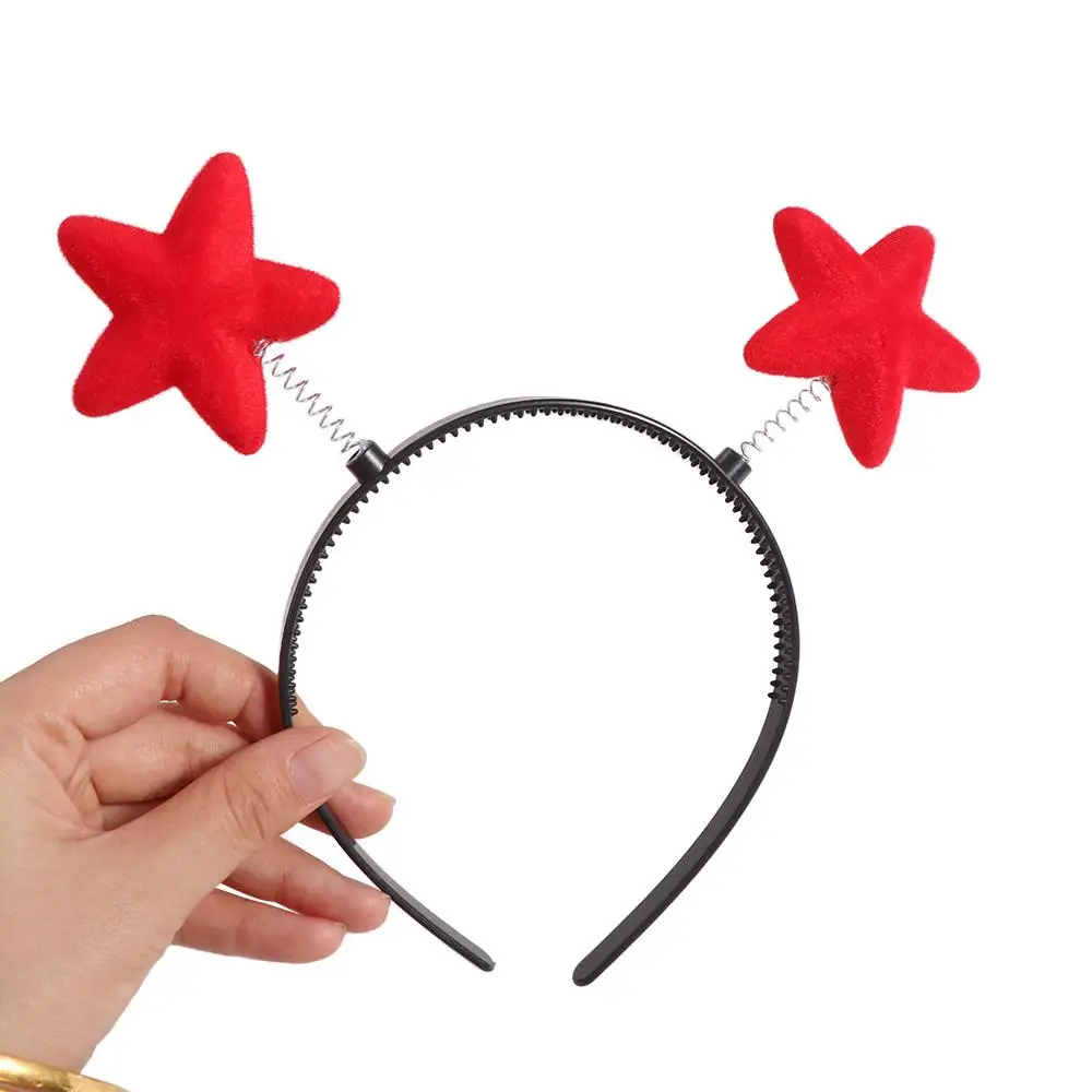 

Cute Star Yellow Duck Headband Sunflower Love Heart Cartoon Hair Hoop Headdress Plush Children Hair Bands Children/Kids