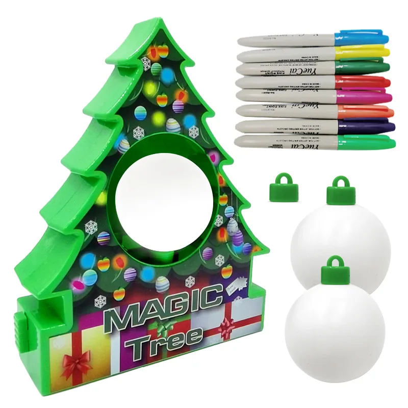 LED light-up base version of the spin art painting kit glowing