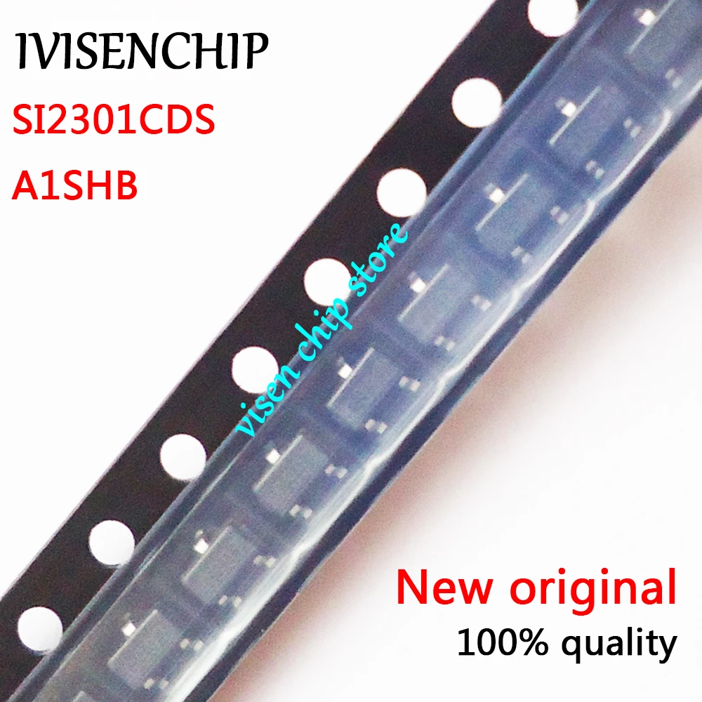 100pieces SI2301CDS SI2301BDS SI2301 A1SHB SOT23-3 chipset