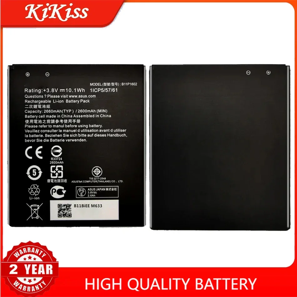 B11P1428 Battery for ASUS ZenFone Go 4.5 5 5.5 TV/Max M1 M2 Pro M1 6.1/V Live ZB450KL X009DB ZB452KG ZE620KL Mobile Phone