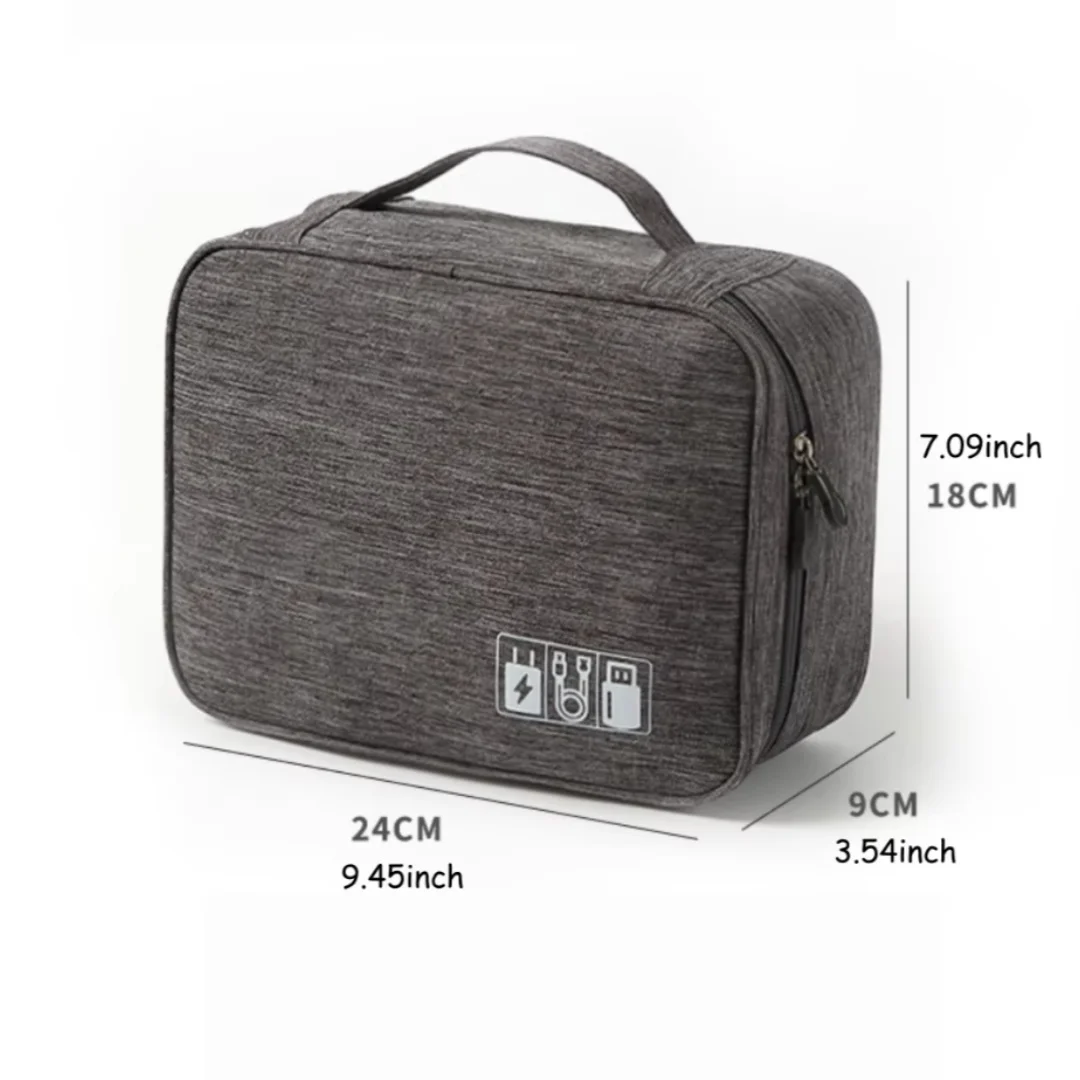 1 шт. портативная сумка для хранения кабеля, водонепроницаемый цифровой электронный органайзер, USB-линия передачи данных, зарядное устройство, сумка для хранения, дорожный кабель, орган