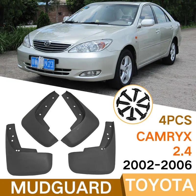 ForToyota Camry XV20 2002 2003 2004 2005 2006 Camry 2.4 fender tiles mud flaps
