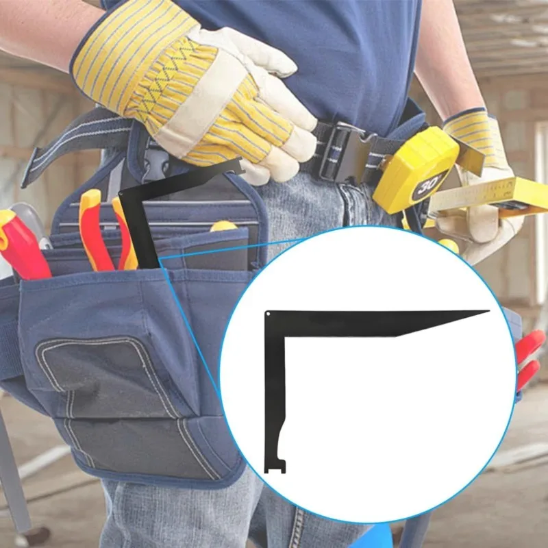 B97A-Firefighter Tool Stainless Steel Pry Bar Leverage Door Opener Multi-Purpose Swipe Tool Access Doors Easily Practical