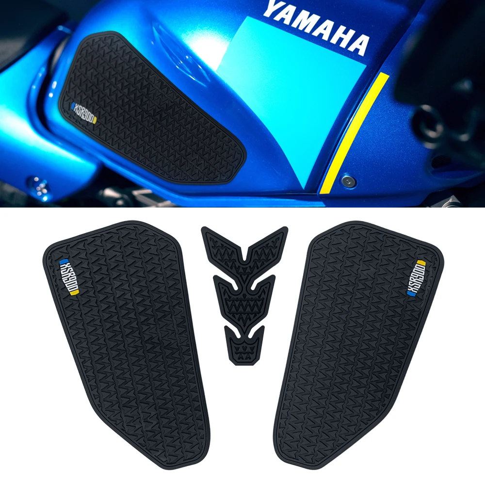 

For Yamaha XSR900 non-slip fuel tank sticker fish bone sticker 2022 rubber sticker side protection sticker