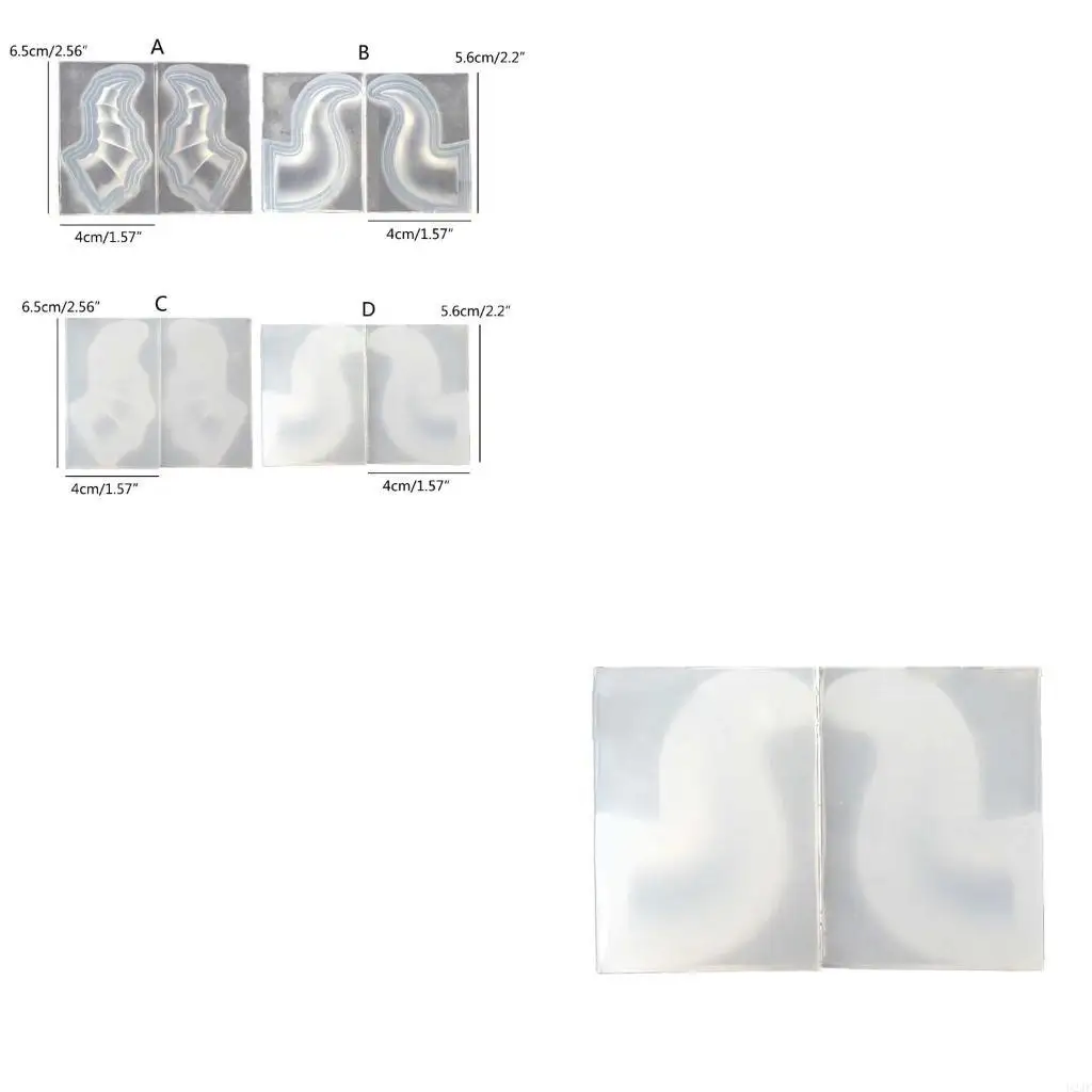 

Sheep Horn Silicone Mold Keychain Pendants Epoxy Resin Molds for DIY Epoxy Resin