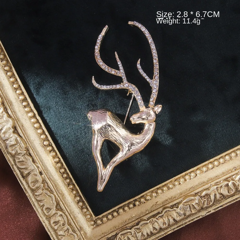 Банкетная блестящая винтажная роскошная брошь в стиле барокко