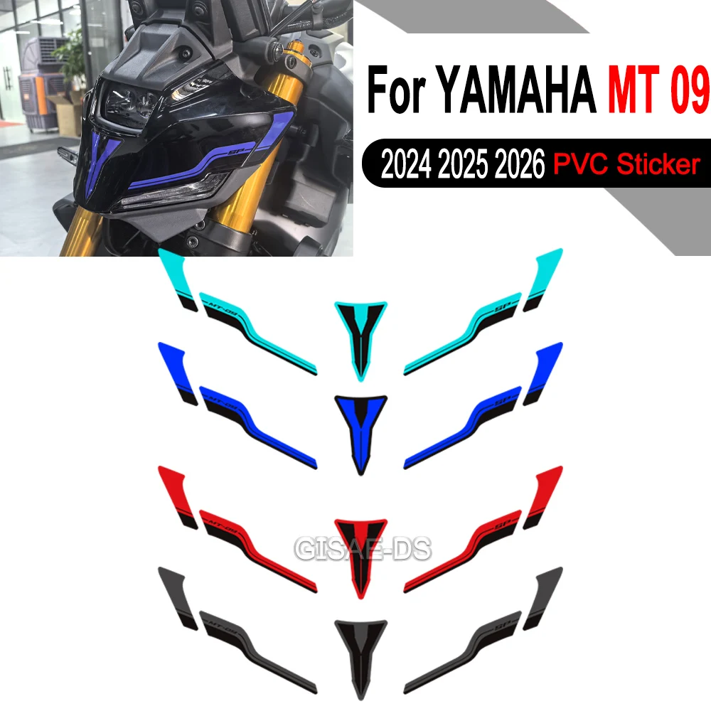 

For Yamaha MT-09 MT09 MT 09 SP Motorcycle Tank Swing Arm Stickers Front Fairing Shell Sticker Decal 2024 2025 2026