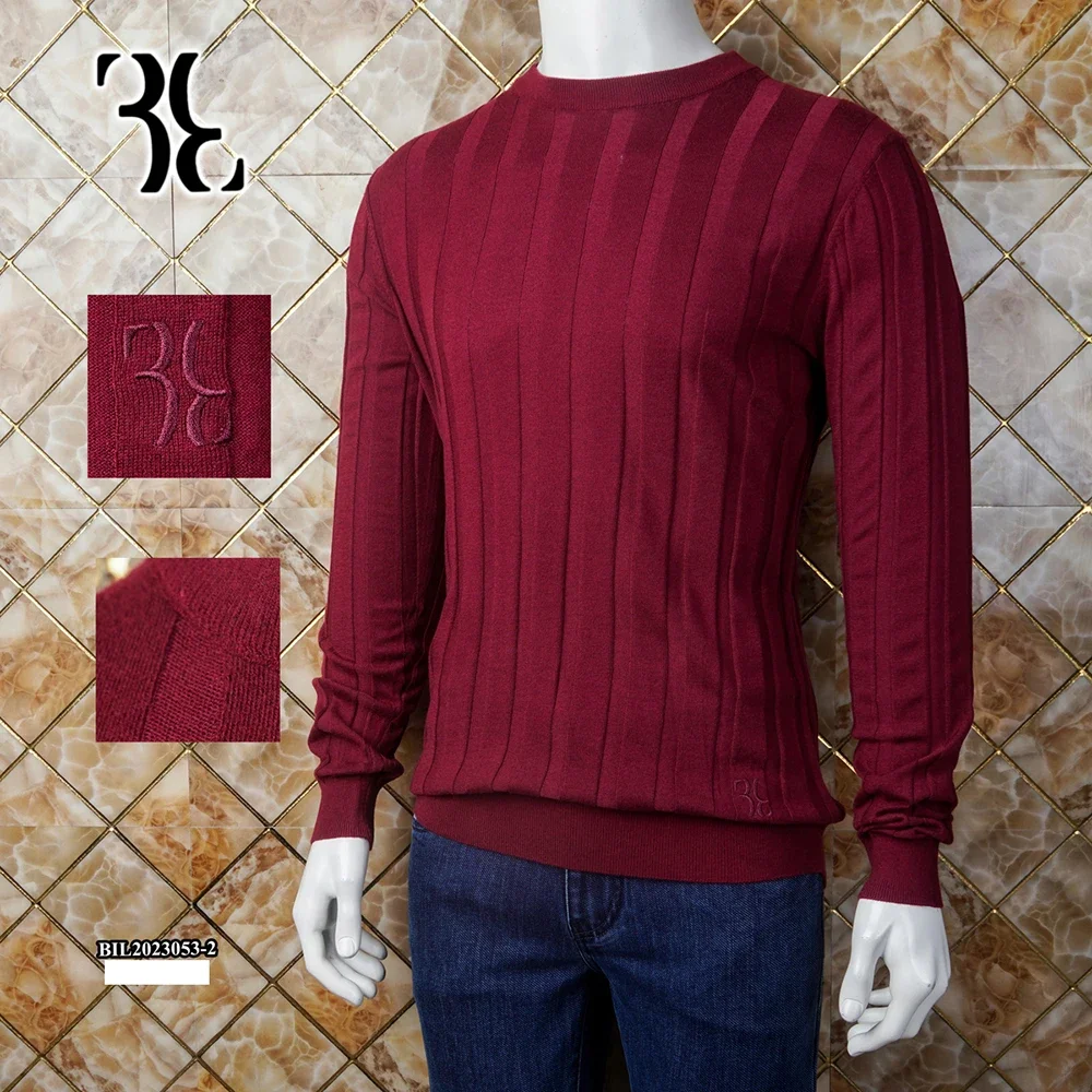 2024 DIKU Sweater Cashmere Men's 2024 New Autumn Winter Warm Good Quality Table Elastic Big Size M-4XL