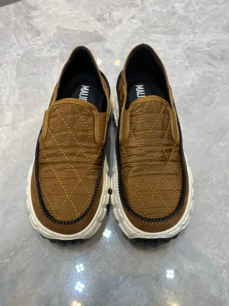 

New 11088 Men's Casual Shoes Comfortable Tech Fabric Leather Fashionable All-Match Cool Trendy Flat Heel round Toe Rubber Sole