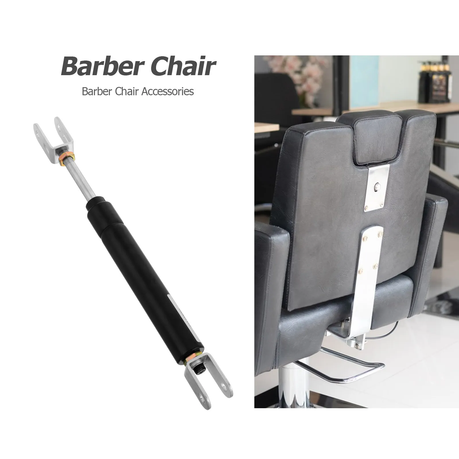 Barber Chair Gas Lift Cylinder Replacement Heavy Duty Hydraulic Pump Rod for Salon Office Executive Chairs Smooth Adjustable