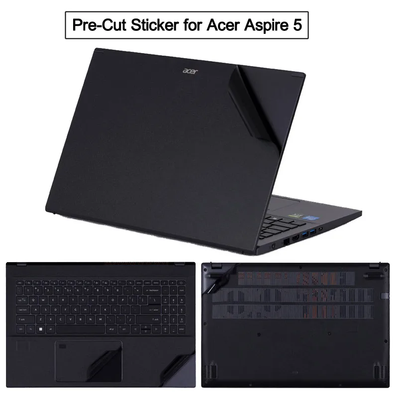 

Anti Fingerprints Pre-Cut Vinyl Sticker Skin Cover Screen Laptop Accessories for Acer Aspire 5 2022 A515 57 56 55 54 52 47 A514