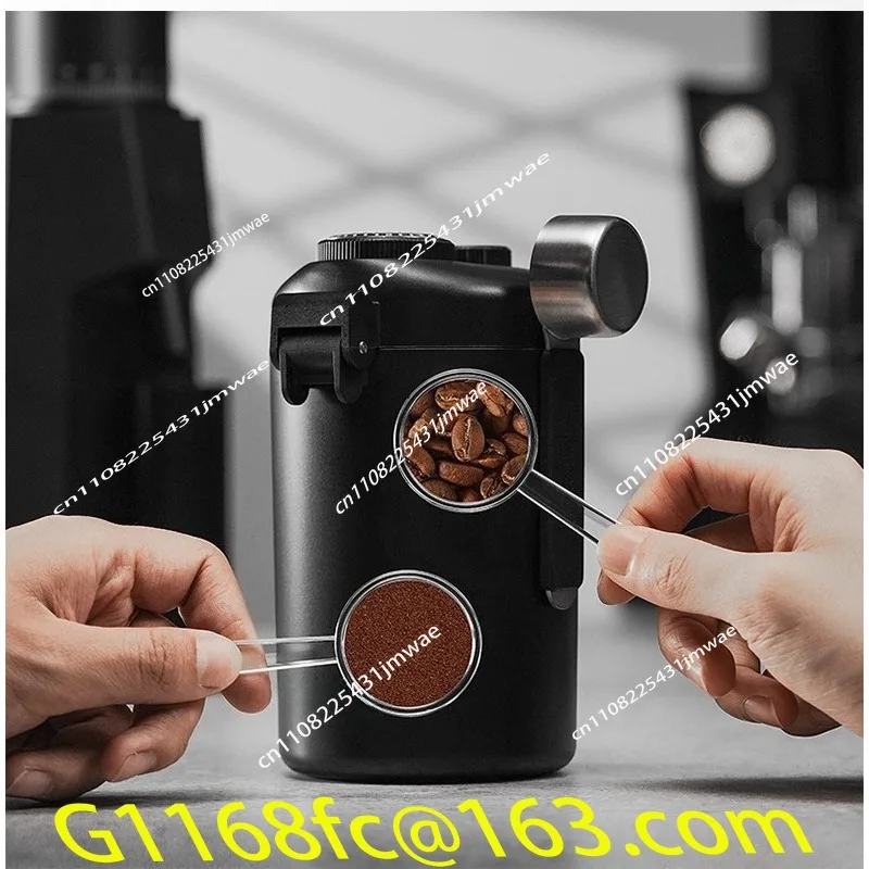 Coffee Bean Sealed Container, Food Grade Humidity Monitoring, Double-layer Storage Container, Storage Container