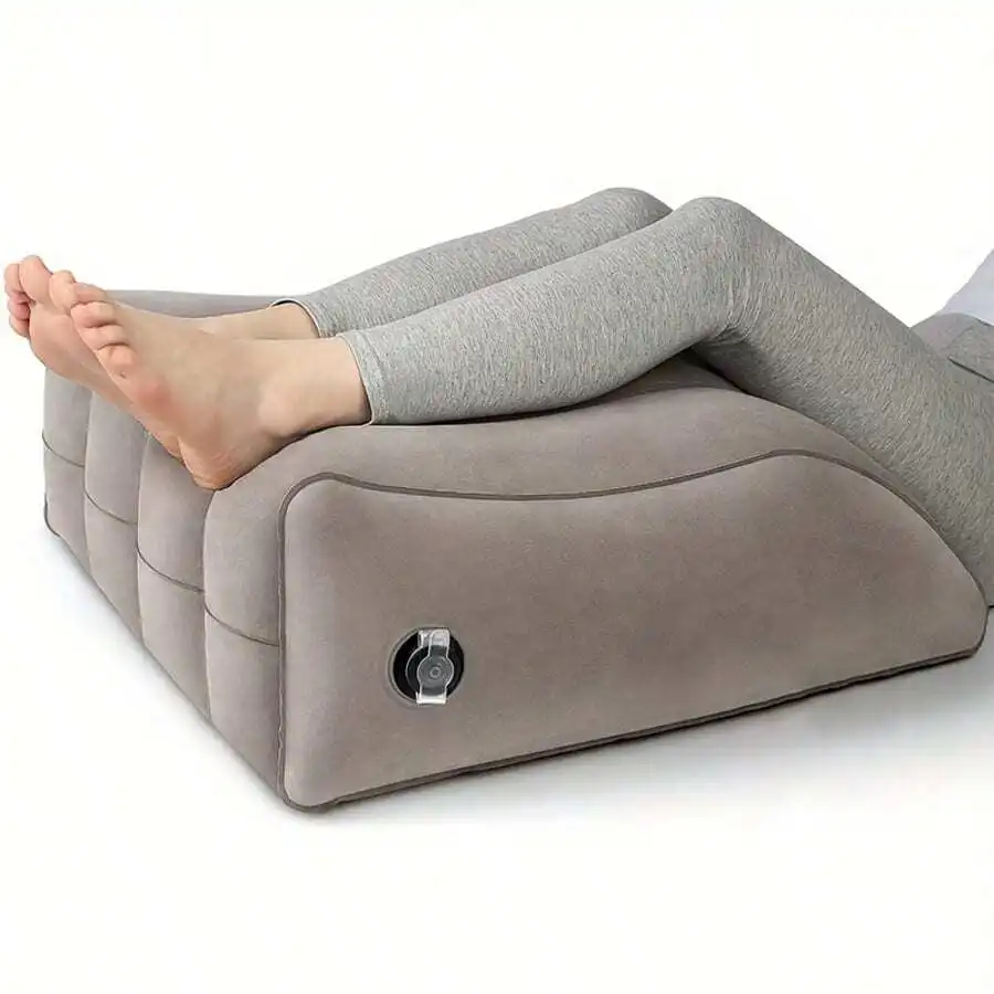 Leg Pillow, Inflatable Wedge Pillow, Comfortable Leg Support Cushion