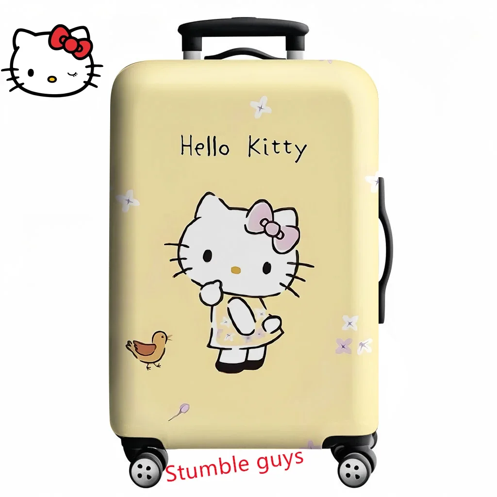 

Demon Hunters Anime Kpop Luggage Cover Fits 18-32 Inch Suitcases Soft Travel Protector