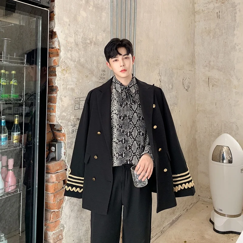 

Ретро-пальто из твида с вышивкой, двубортное, укороченное, женское, осенне-зимнее, модное, приталенное, повседневное пальто-жакет