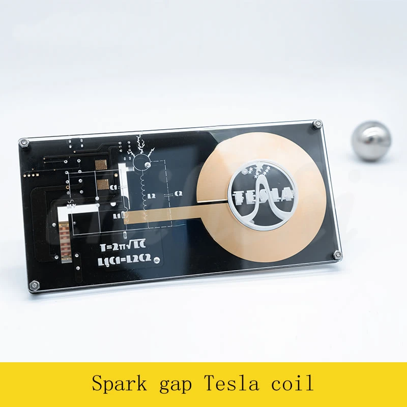 Equipo de laboratorio científico de alta eficiencia de conversión, Super Mini generador de rayos artificiales, bobina Tesla