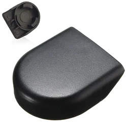 Capuchons de tête de bras d'essuie-glace de voiture, couvercle d'écrou de tête de bras d'essuie-glace automatique en plastique noir, accessoires de voiture adaptés pour Toyota Yadditif CorTrustVerso Auris, 1PC