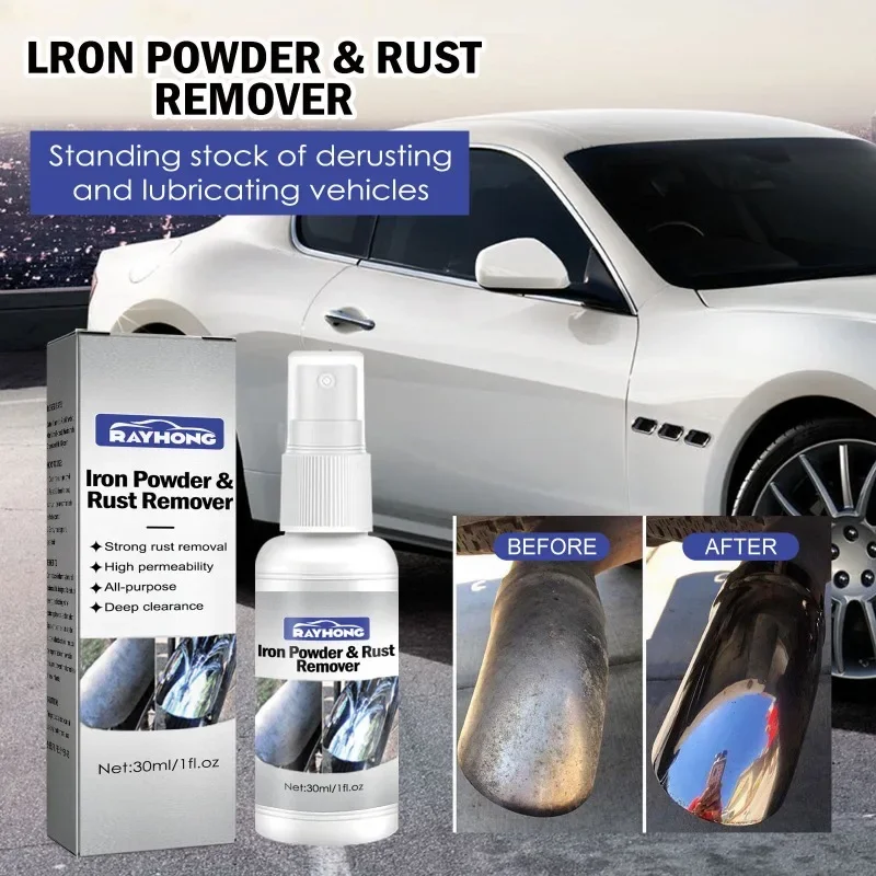 Rust Remover Multi-functional Metal Rust Remover for Automobile and Motorcycle Exhaust Pipe Rust Renovation Maintenance