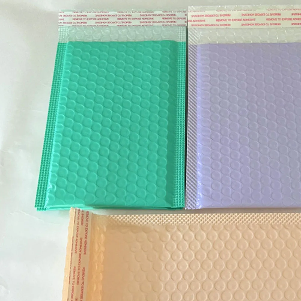 

50Pcs Bubble Mailer Self-Sealing Pe Shipping Bags Puncture-Resistant Waterproof Lightweight for Small Business Packaging
