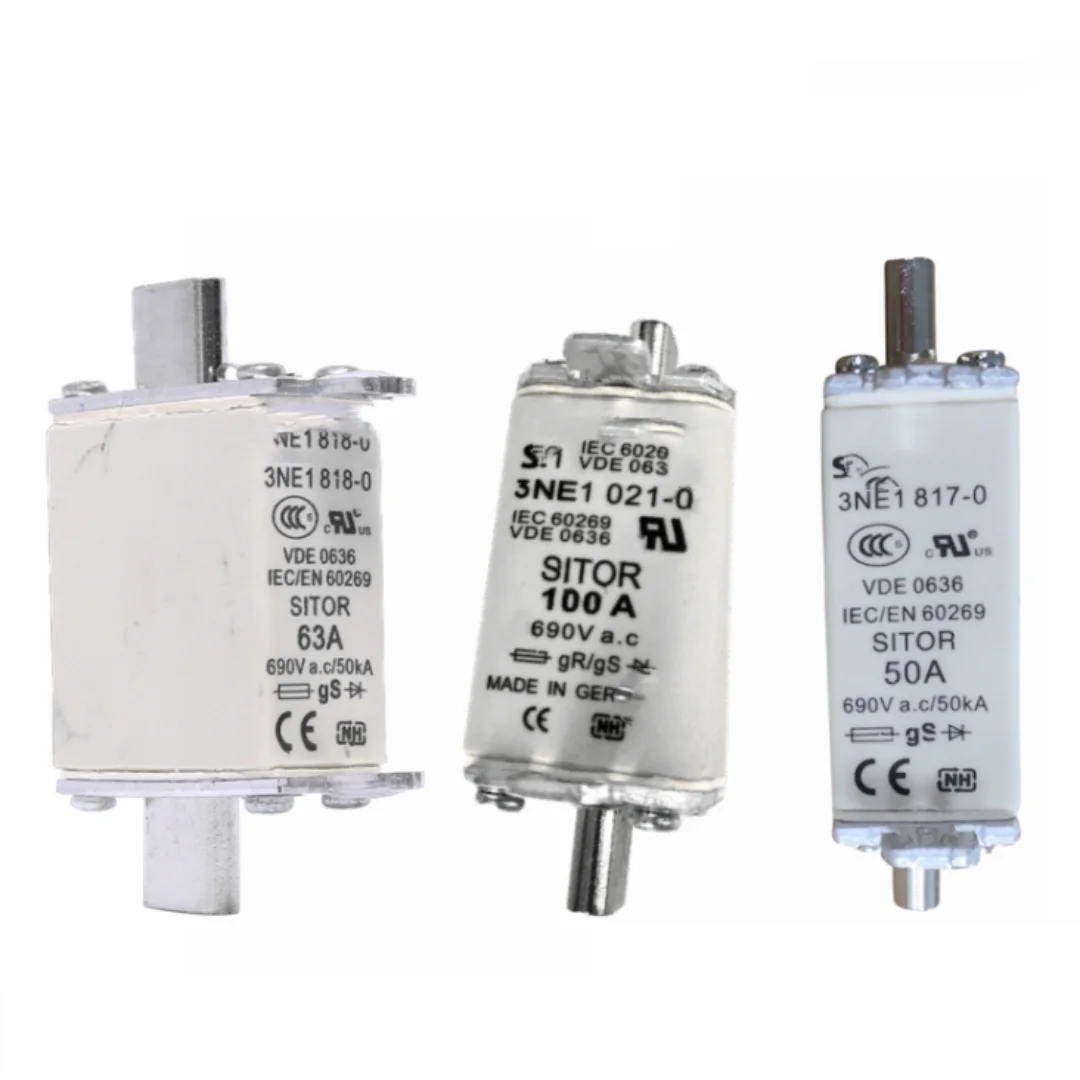 1pcs/lot Ceramic Fuse 3NA3824 3NA3 824-2C NH000-gG 80A 63A 100A