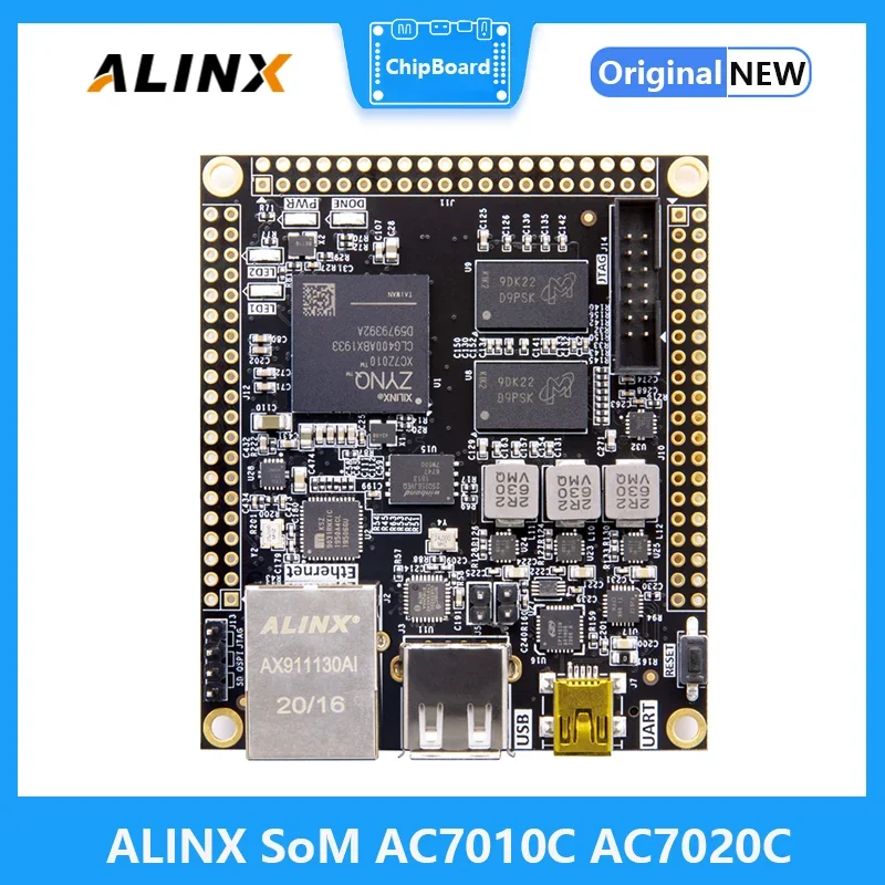 ALINX SoM AC7010C AC7020C: XILINX Zynq-7000 SoC XC7Z010 XC7Z020  ZYNQ ARM 7010 7020 Industrial Grade Module